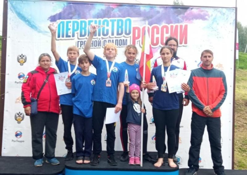 Победителями и призерами всероссийских соревнований по гребному слалому стали волгодонцы
