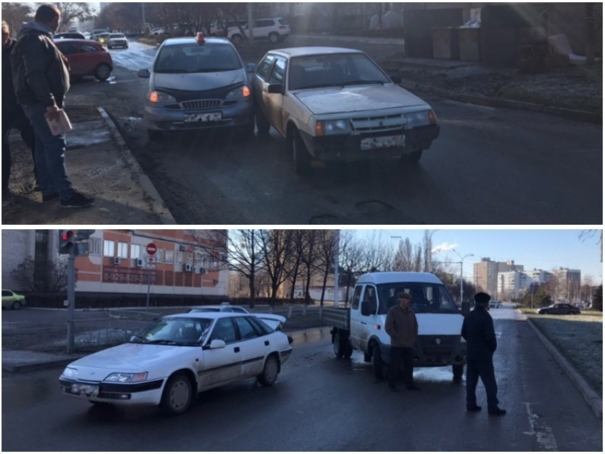Утренний гололед спровоцировал ряд ДТП в Волгодонске