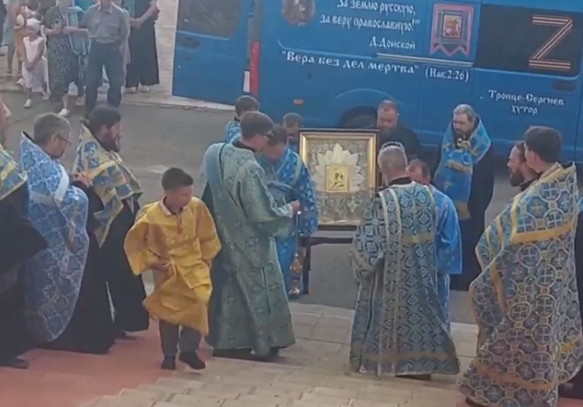 В Волгодонскк прибыла чудотворная икона Божией Матери «Избавительница от бед»
