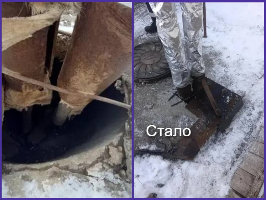 Дыру закрыли, но труп остался: сотрудники ТЭЦ-1 устранили кошачий приют в теплоузле на улице Волгодонской