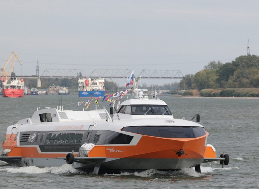 Когда запустят «Метеор» на подводных крыльях между Ростовом и Романовской 