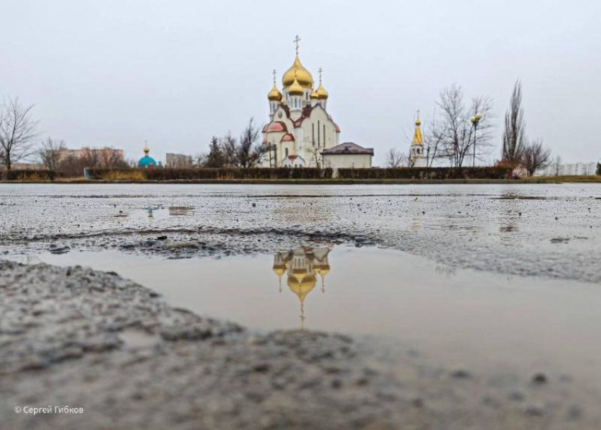 Пасмурный и немного снежный день ожидает волгодонцев сегодня