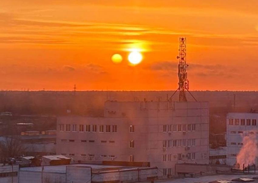 Два Солнца взошли в небе над Волгодонском