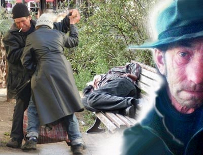 В Волгодонске во время драки бомж выколол другому бомжу глаз