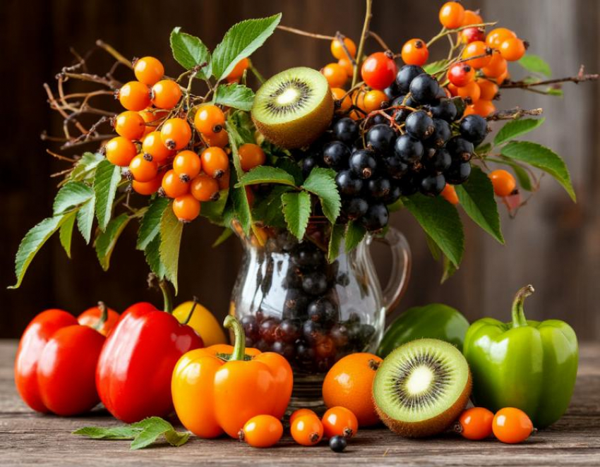 Волгодонская поликлиника №3 назвала продукты, богатые витамином C для борьбы с простудой