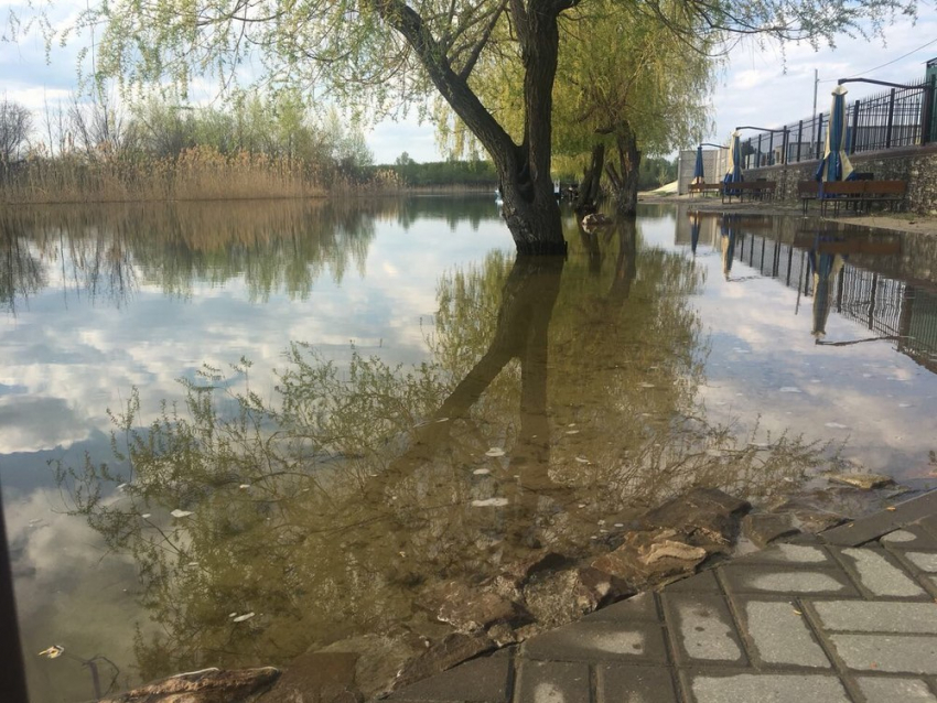 Волгодонск может подтопить из-за повышения воды в Цимлянском водохранилище и Дону 