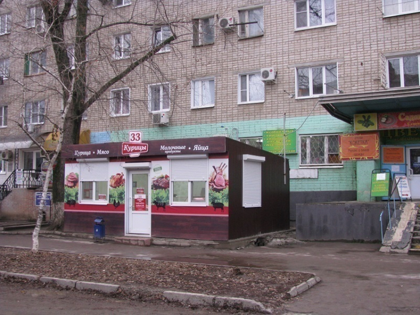 В Волгодонске хотят начать борьбу с киосками на газонах