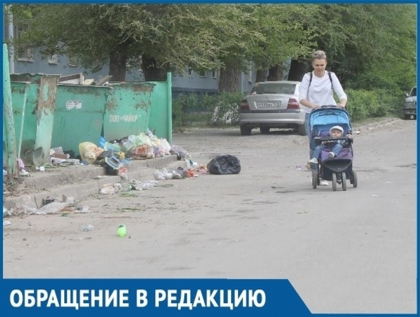 «Как в фильме о постапокалипсисе»: Волгодончанка рассказала о мусорных развалах в старой части города 