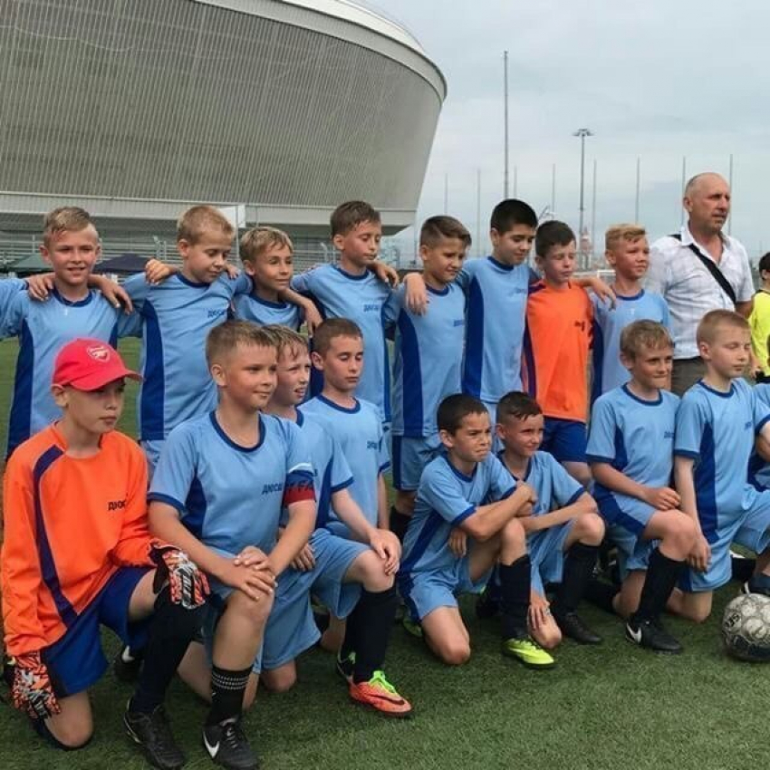 Юные волгодонцы отличились на турнире «Надежды футбола» в Сочи