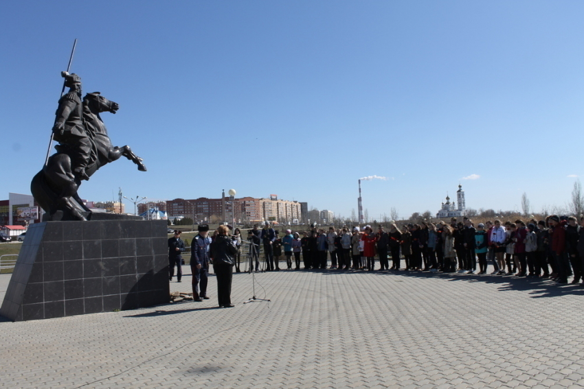 В Волгодонске отметили день рождения казачьего генерала Якова Бакланова