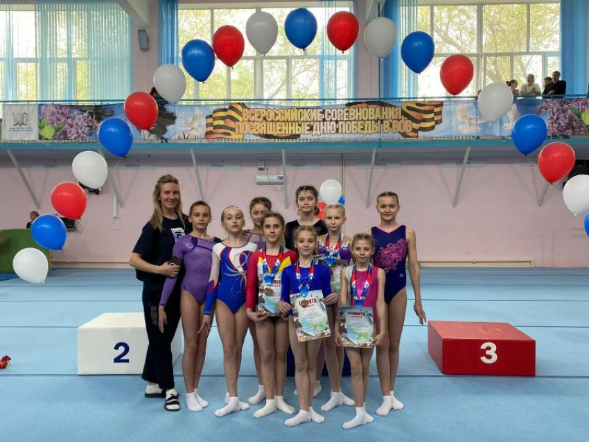 Волгодонские гимнастки отличились на открытом Первенстве в Волгограде 