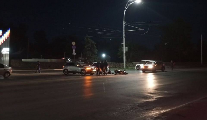 24-летний мотоциклист пострадал в ДТП на улице Морской 