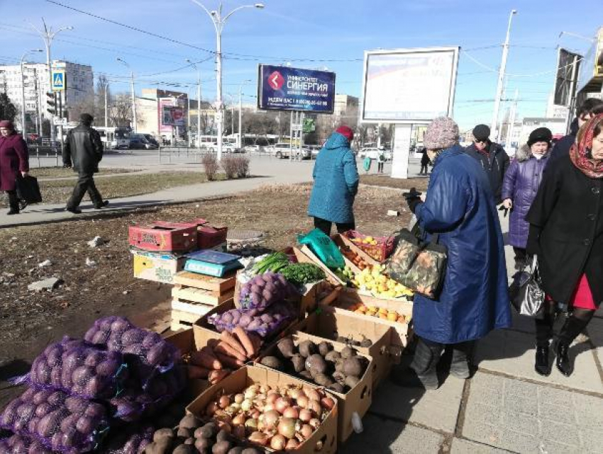 Опасные грибы и овощи изъяли у стихийных торговцев в Волгодонске
