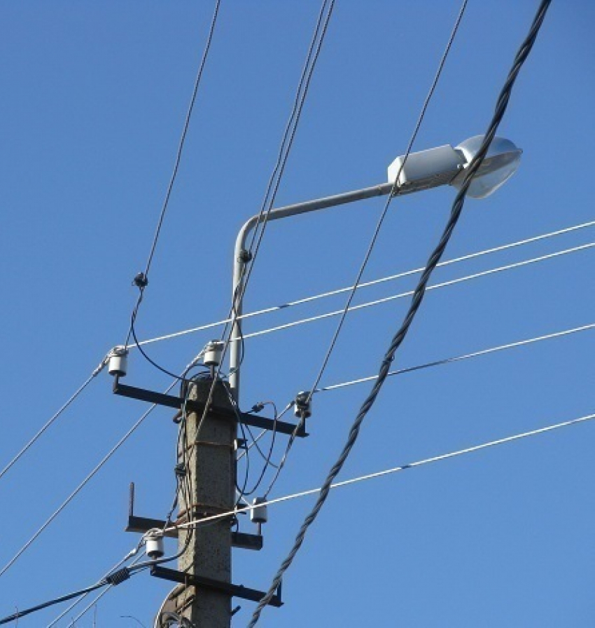 Часть старого города Волгодонска на две минуты осталась без света