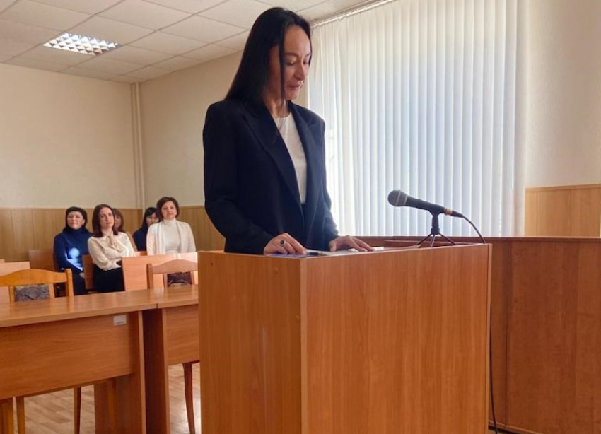 Судьей в Волгодонске стала 36-летняя Айнур Алиева