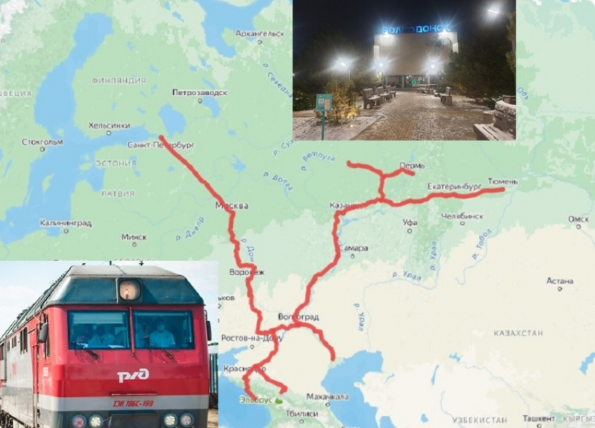 Летом 2024 года уехать на поезде из Волгодонска можно будет в 100 городов России
