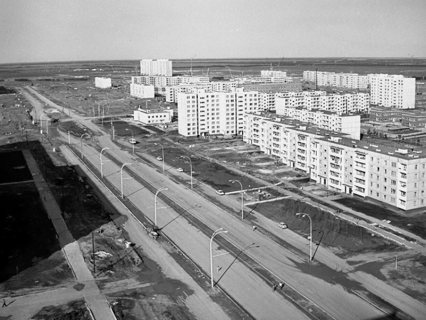 43 года назад в Волгодонске появился проспект Строителей и другие улицы нового города