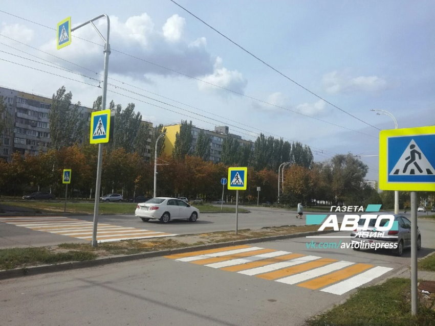 На проспекте Курчатова появился новый пешеходный переход