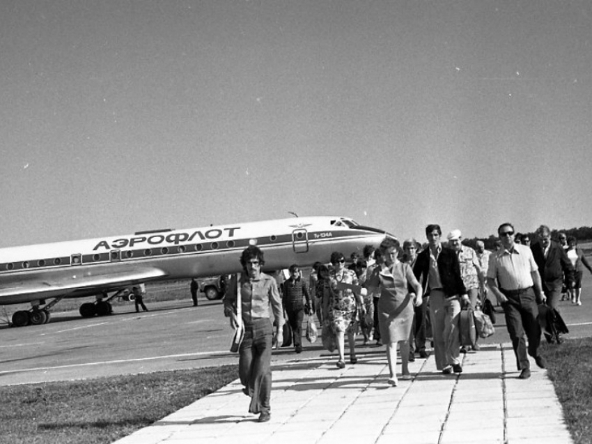 Ровно 45 лет назад аэропорт «Волгодонск» принял реактивный самолет ТУ-134 