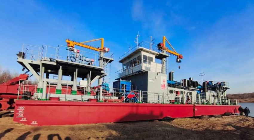 Земснаряд из Цимлянска будет намывать площадку для Хабаровск-Сити на Амуре