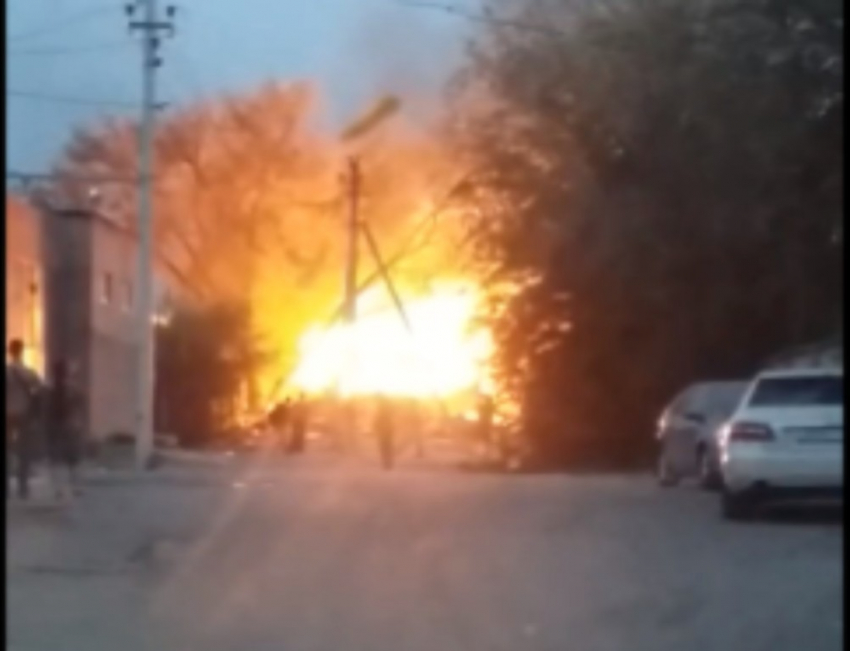 Рядом с заводом «Агат» в Волгодонске произошел пожар 