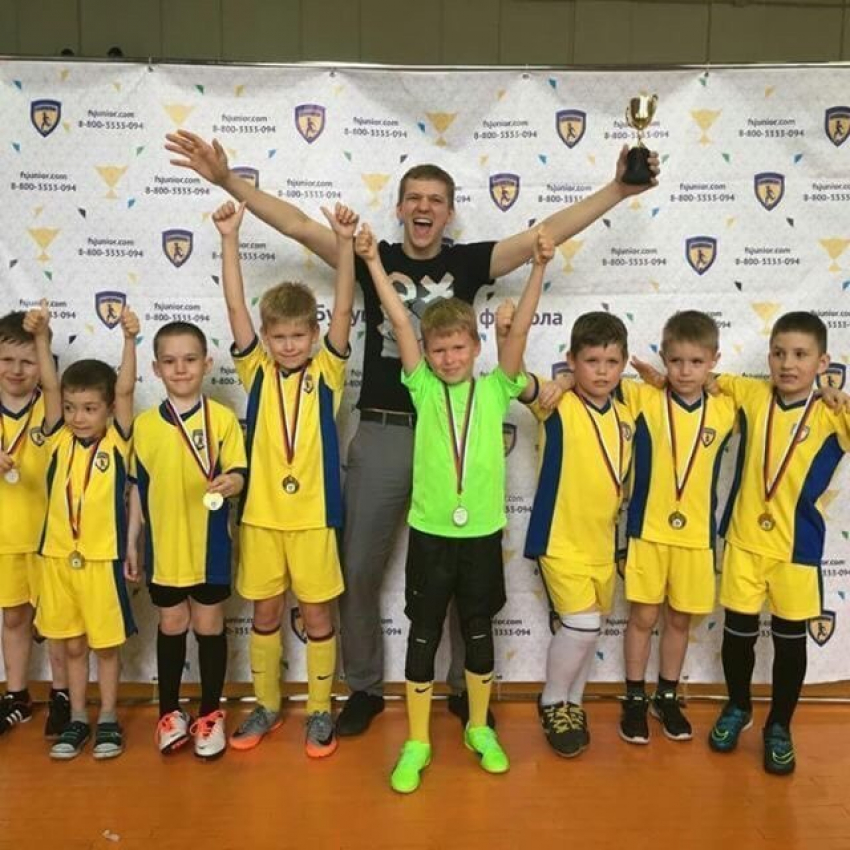 Маленькие «юниоры» из Волгодонска выиграли футбольный турнир ЮФО