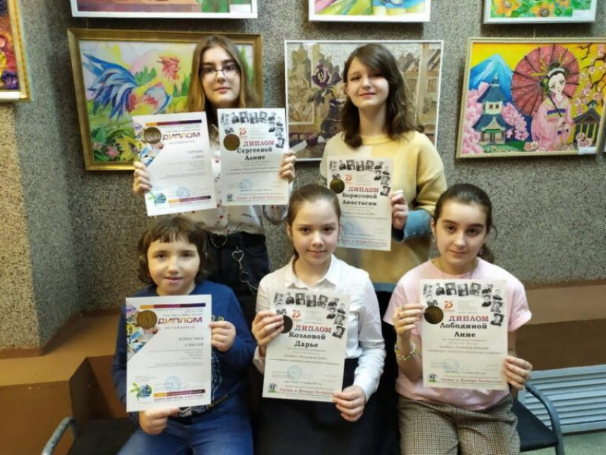 Высшие награды Всероссийского конкурса завоевали воспитанники Детской художественной школы Волгодонска