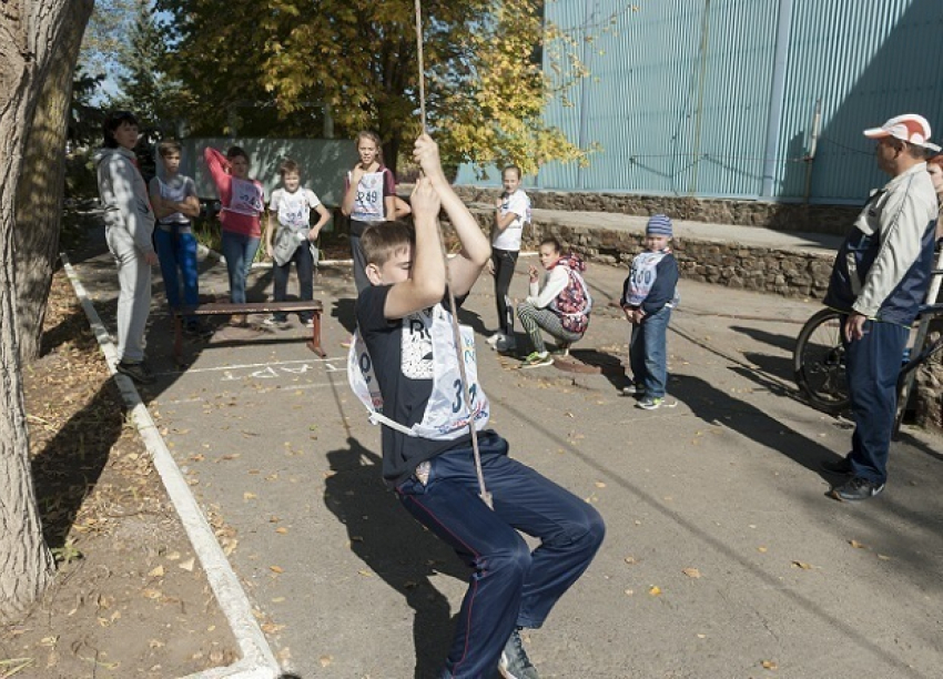В Волгодонске в парке Молодежном прошли тренировки туристов
