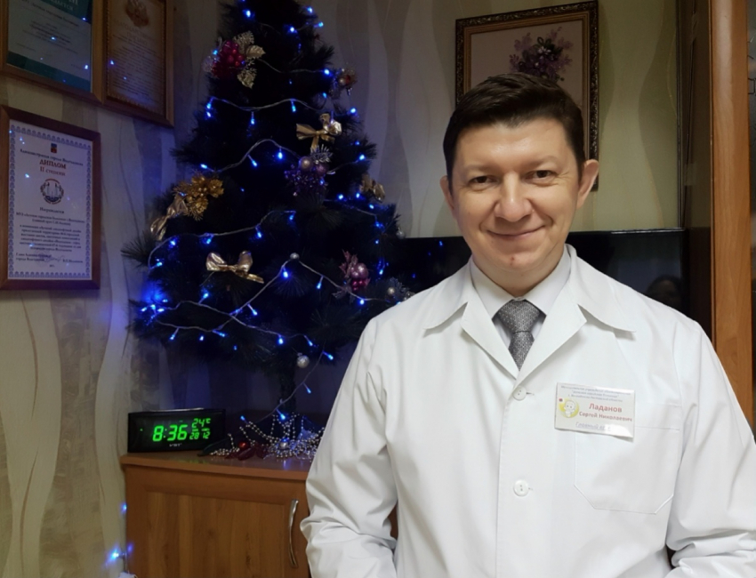 Крепкого здоровья и большого счастья пожелал волгодонцам в Новом году врач Сергей Ладанов