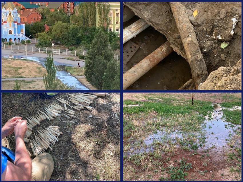 В Водоканале ответили на обращение волгодонцев, возмущенных деревянными колышками в трубах