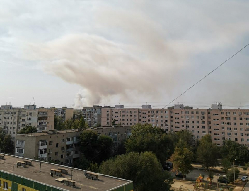 В Волгодонске снова горит полигон ТБО