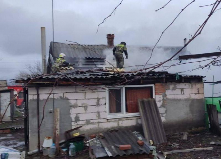 При пожаре в Семикаракорском районе погиб мужчина