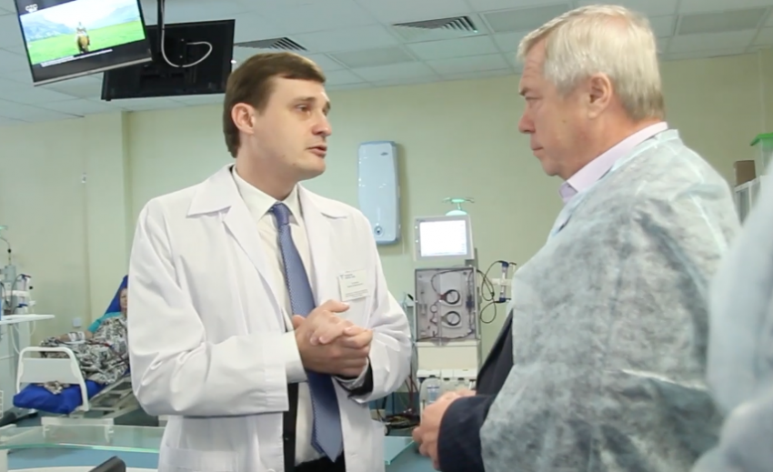 Губернатор Голубев оценил диализный центр и темпы развития «бережливой поликлиники» в Волгодонске 