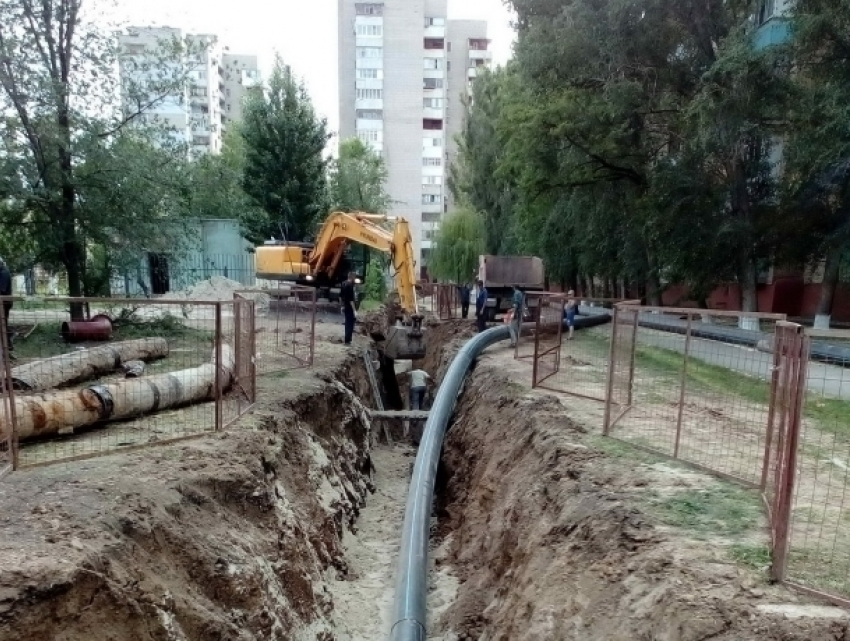 Полкилометра труб с полувековой гарантией проложат в старой части Волгодонска 