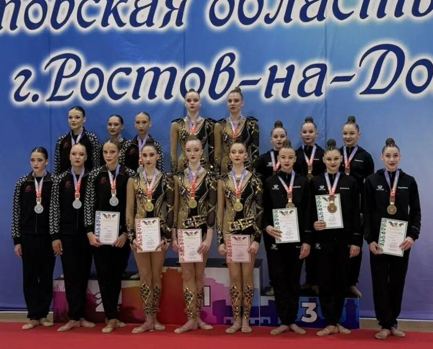 Грация и красота: гимнастки Волгодонска завоевали серебро и бронзу Чемпионата области