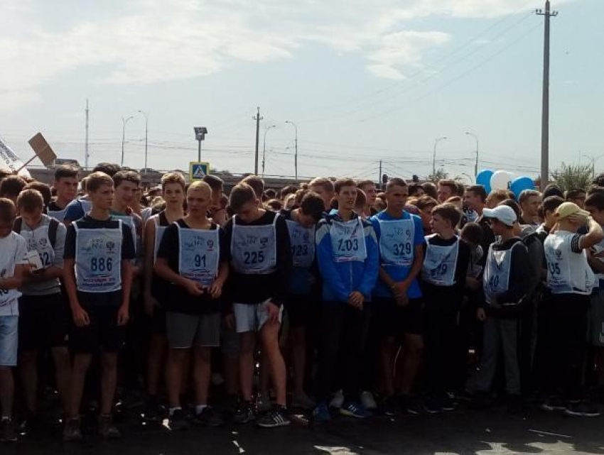 «Кросс нации» в Волгодонске стартовал от улицы Прибрежной 