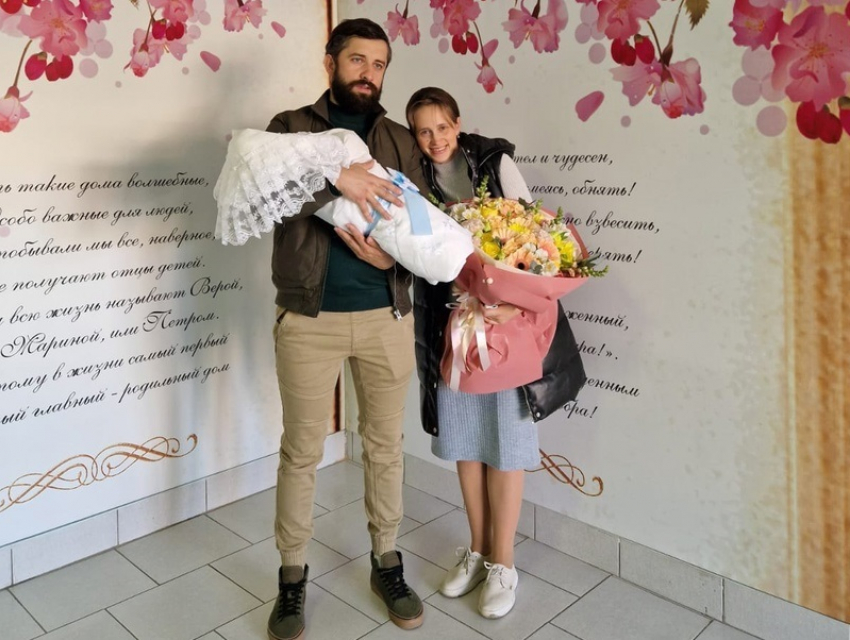 В семье священника из Волгодонска появился на свет десятый по счету ребенок