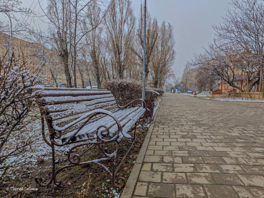 Слабый снег выпадет сегодня в Волгодонске