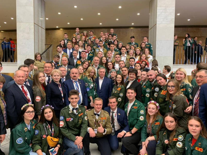 Волгодонские стройотрядовцы в Москве: грандиознейшее событие в Кремле