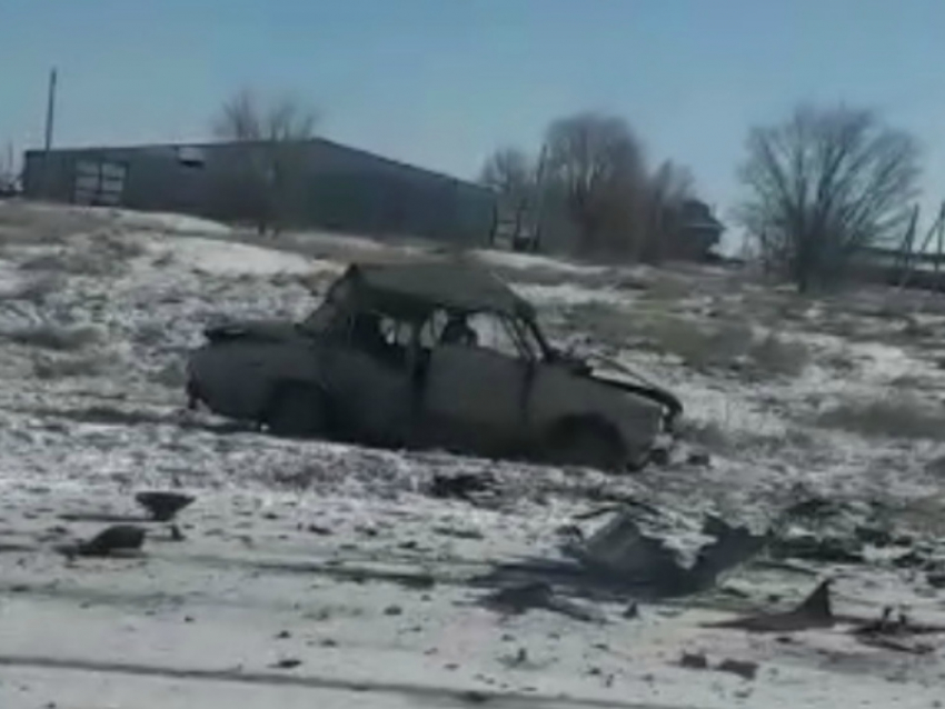 Серьезная авария произошла на автодороге Волгодонск-Зимовники