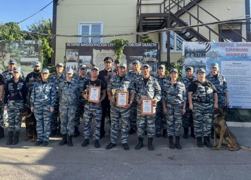 Пёс по кличке Марсель принёс победу волгодонскому полицейскому на конкурсе кинологов
