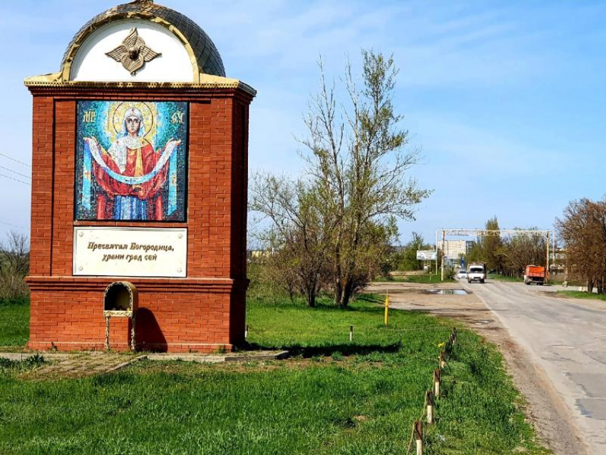 Поклонный киот с уникальной мозаичной иконой на Ростовском шоссе отправили на реставрацию