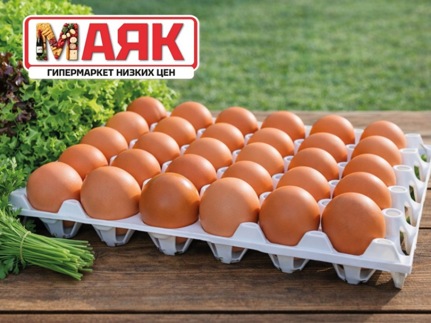 Товар дня:  яйцо отборное, 30шт за 285₽