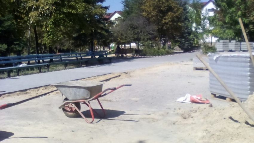 В Волгодонске началась реконструкция парка Дружбы