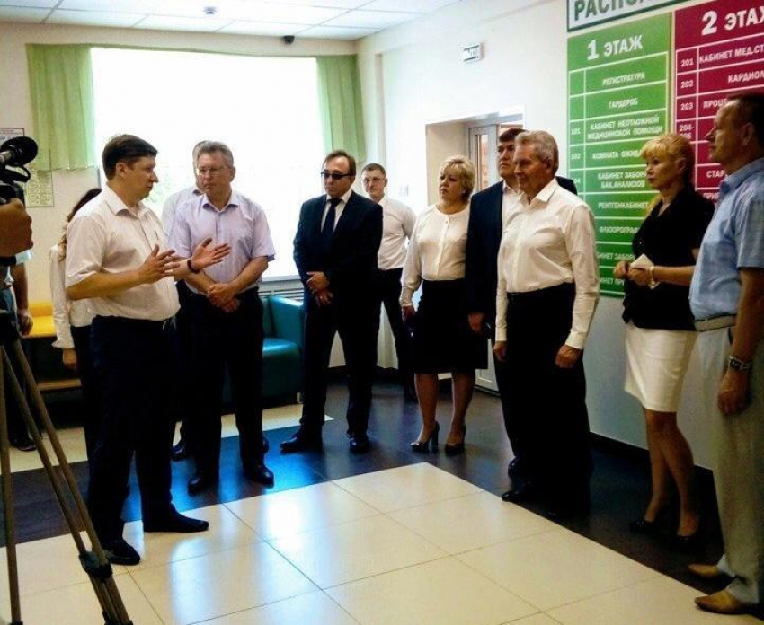 Мэры ряда городов Ростовской области посетили «Бережливую поликлинику» в Волгодонске 