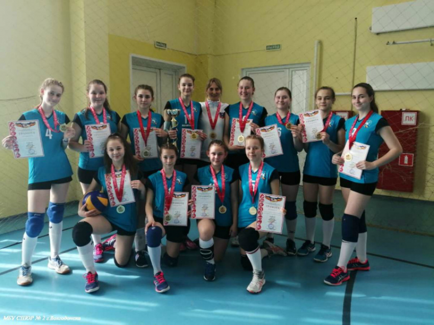Спортсменки из Волгодонска выиграли первенство Ростовской области по волейболу
