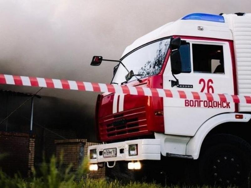 При пожаре в частном доме в Волгодонском районе погиб человек