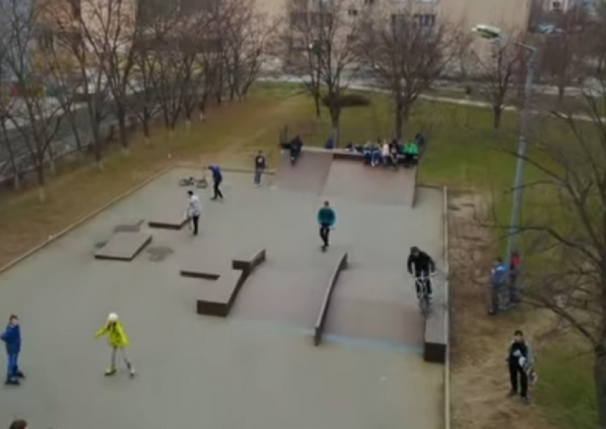 Городской скейт-парк стал любимым местом отдыха активных волгодонцев