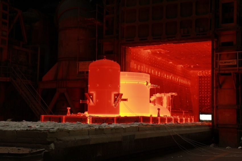 Атоммаш провел термообработку бакового оборудования из Хастеллоя при температуре более 1100 градусов