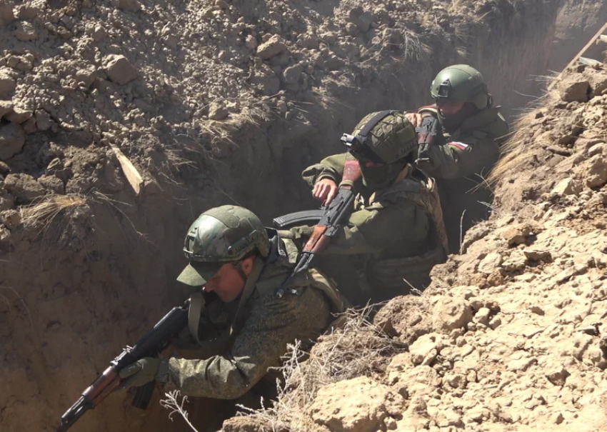 На полигоне ЮВО провели комплекс занятий для контрактников